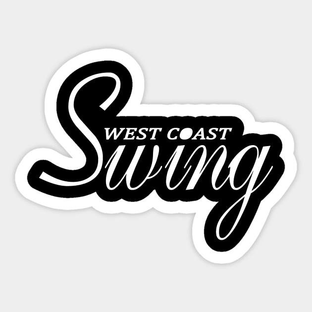 West Coast Swing Sticker by Love2Dance